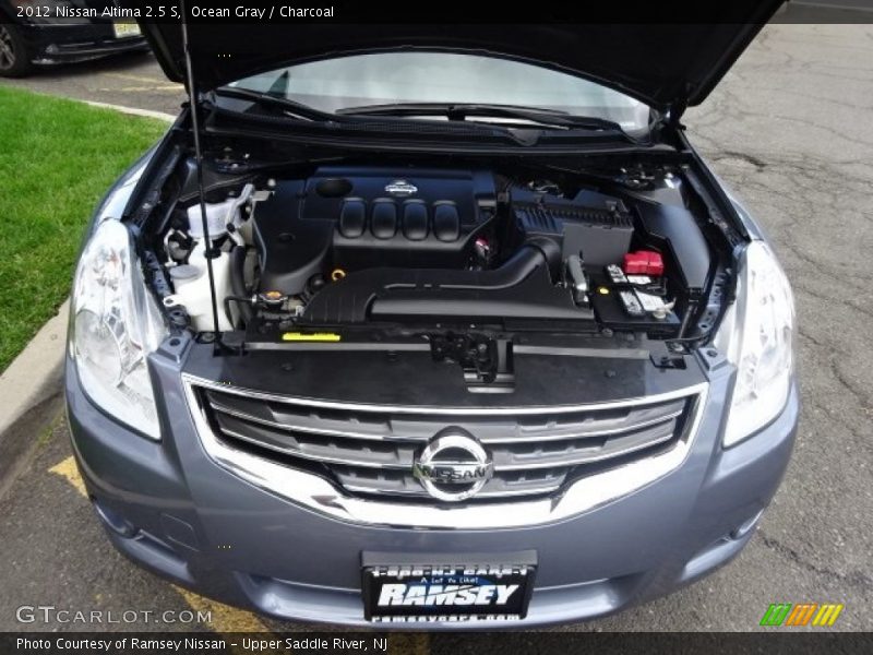 Ocean Gray / Charcoal 2012 Nissan Altima 2.5 S