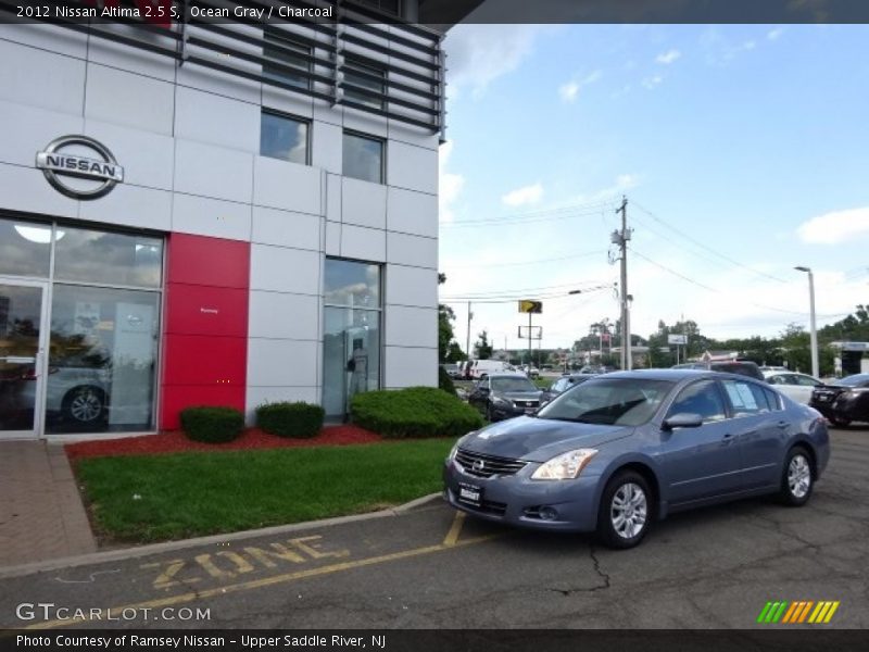 Ocean Gray / Charcoal 2012 Nissan Altima 2.5 S