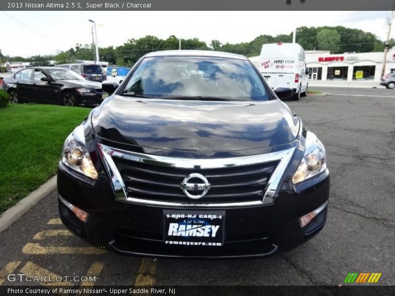 Super Black / Charcoal 2013 Nissan Altima 2.5 S