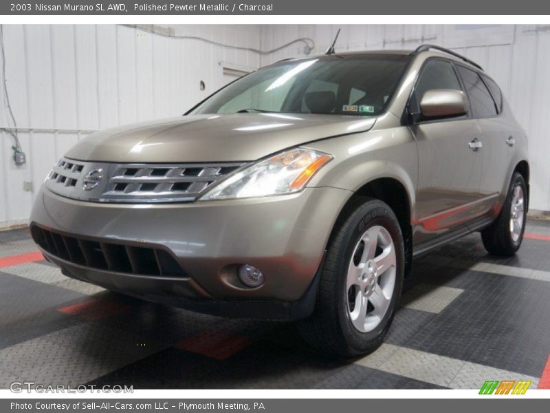 Polished Pewter Metallic / Charcoal 2003 Nissan Murano SL AWD
