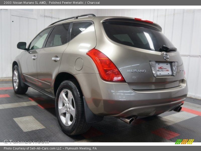 Polished Pewter Metallic / Charcoal 2003 Nissan Murano SL AWD