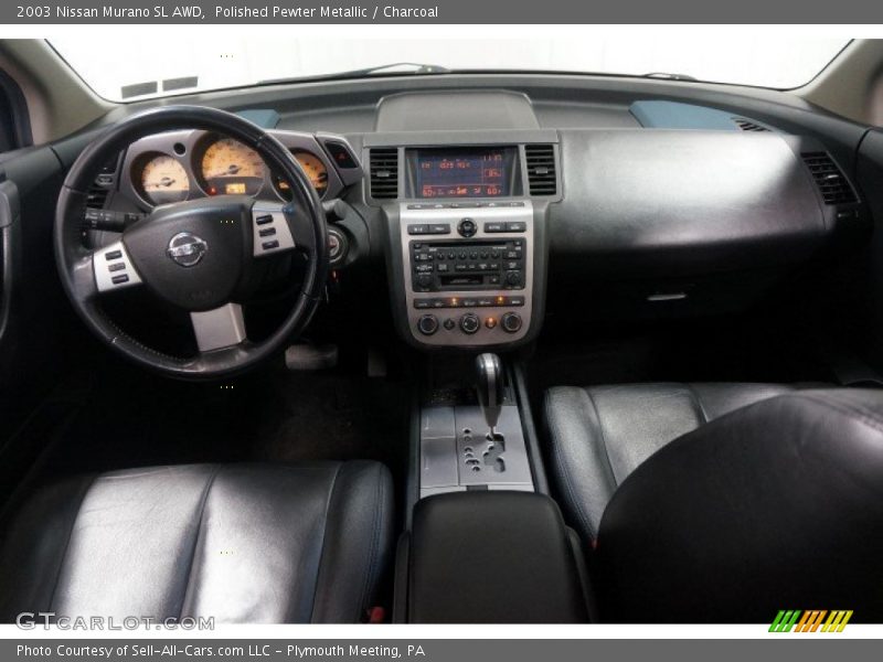Polished Pewter Metallic / Charcoal 2003 Nissan Murano SL AWD
