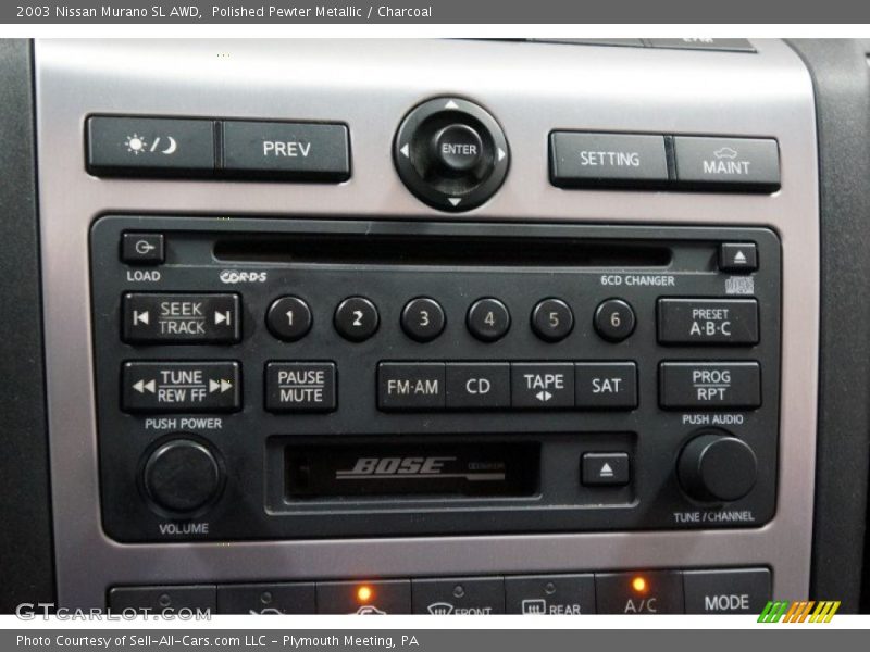 Polished Pewter Metallic / Charcoal 2003 Nissan Murano SL AWD