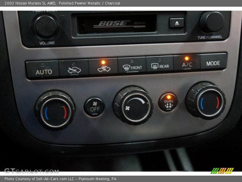 Polished Pewter Metallic / Charcoal 2003 Nissan Murano SL AWD