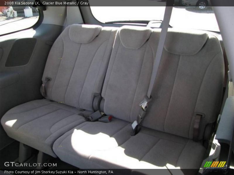 Glacier Blue Metallic / Gray 2008 Kia Sedona LX