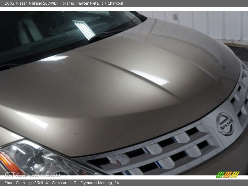 Polished Pewter Metallic / Charcoal 2003 Nissan Murano SL AWD