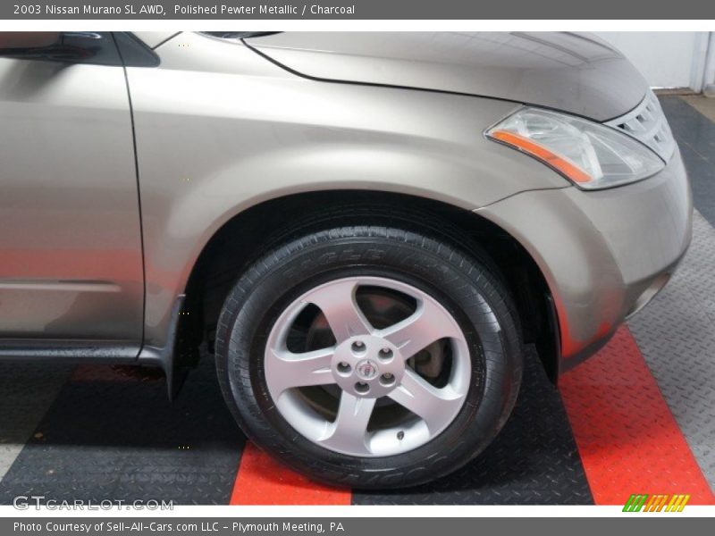 Polished Pewter Metallic / Charcoal 2003 Nissan Murano SL AWD