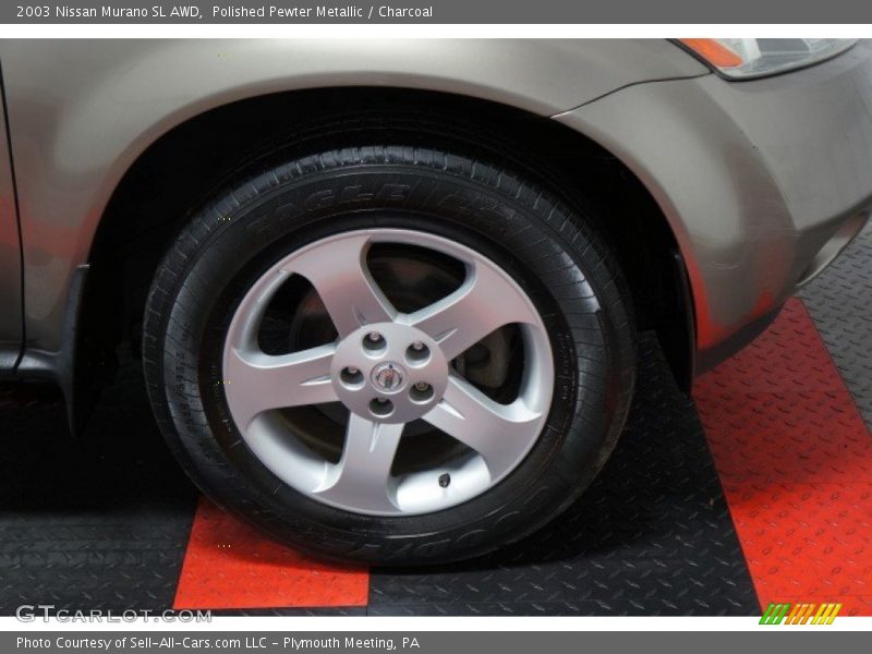 Polished Pewter Metallic / Charcoal 2003 Nissan Murano SL AWD