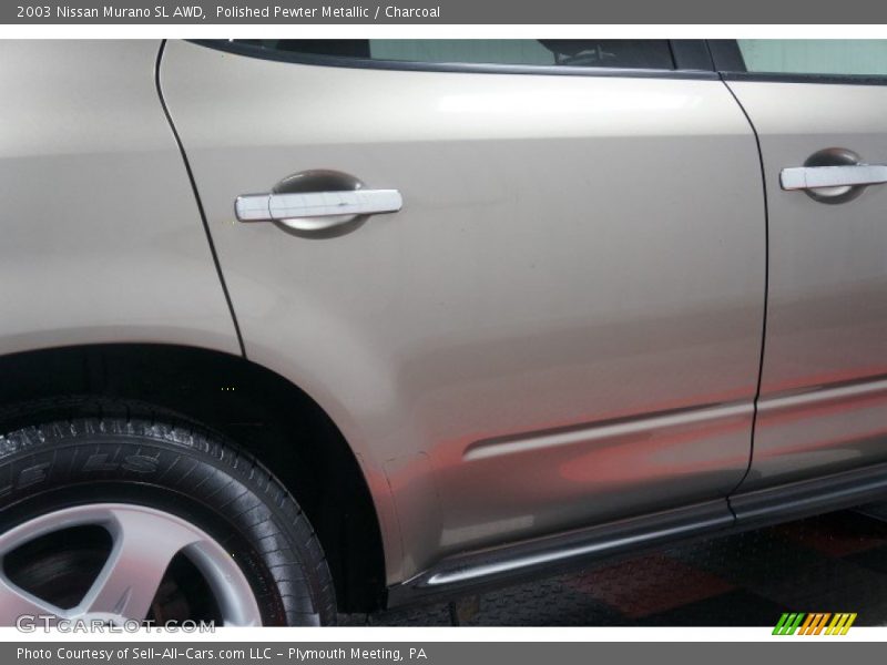 Polished Pewter Metallic / Charcoal 2003 Nissan Murano SL AWD