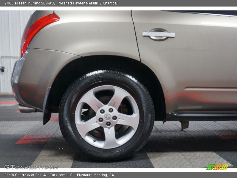 Polished Pewter Metallic / Charcoal 2003 Nissan Murano SL AWD