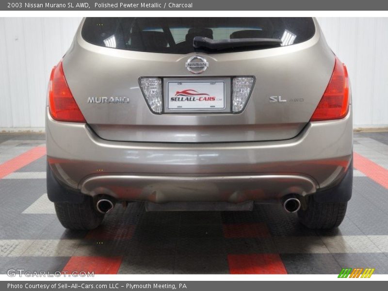 Polished Pewter Metallic / Charcoal 2003 Nissan Murano SL AWD