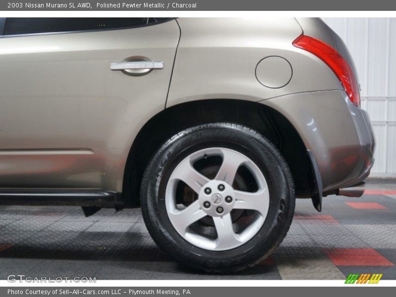 Polished Pewter Metallic / Charcoal 2003 Nissan Murano SL AWD