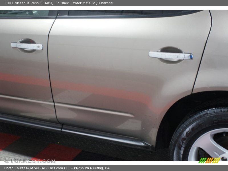 Polished Pewter Metallic / Charcoal 2003 Nissan Murano SL AWD