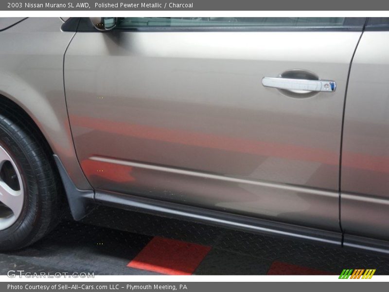 Polished Pewter Metallic / Charcoal 2003 Nissan Murano SL AWD