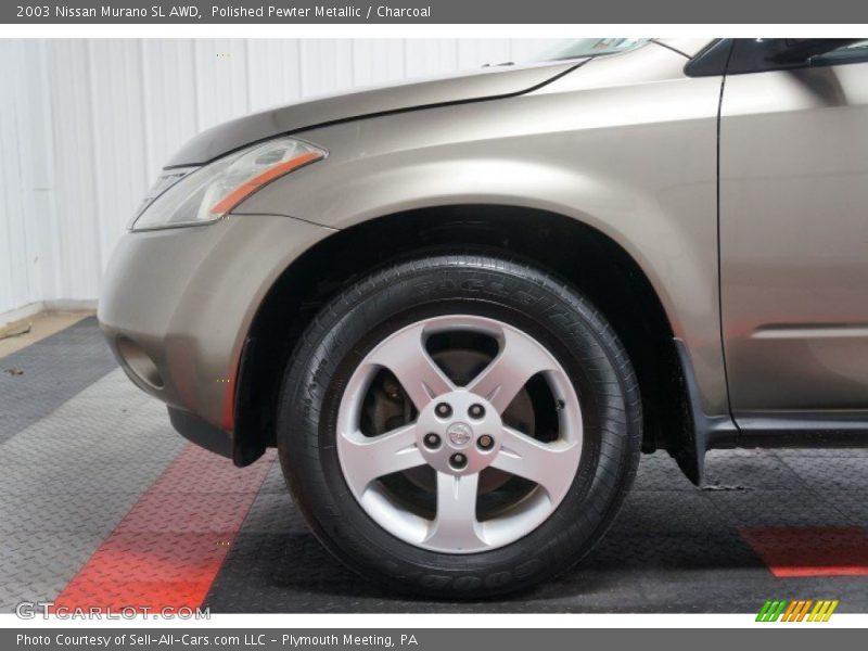 Polished Pewter Metallic / Charcoal 2003 Nissan Murano SL AWD