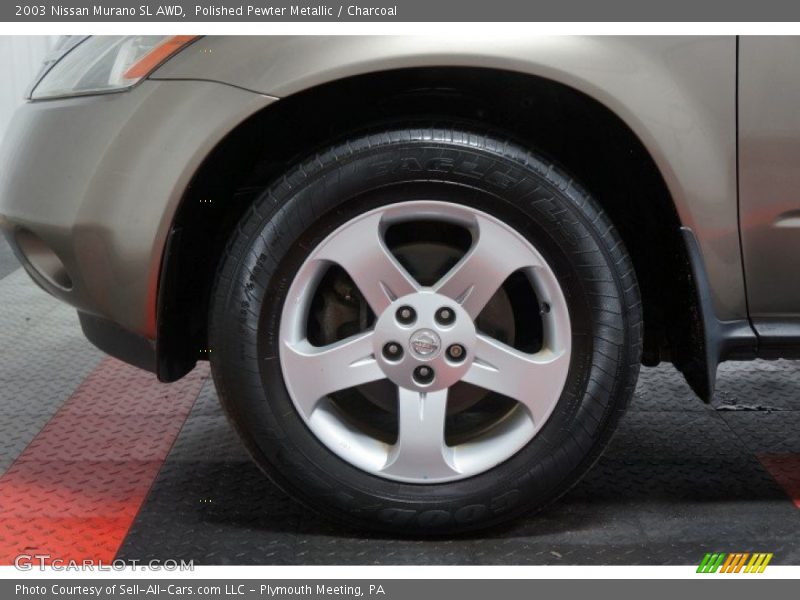 Polished Pewter Metallic / Charcoal 2003 Nissan Murano SL AWD