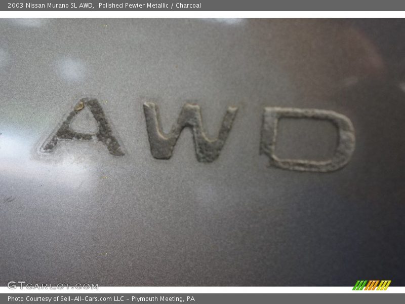Polished Pewter Metallic / Charcoal 2003 Nissan Murano SL AWD