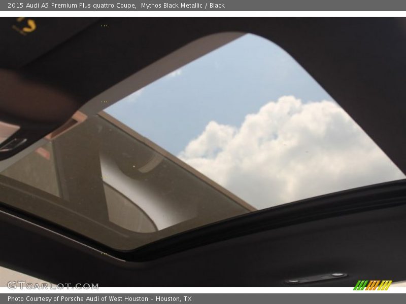 Mythos Black Metallic / Black 2015 Audi A5 Premium Plus quattro Coupe