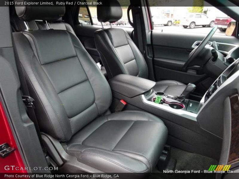 Ruby Red / Charcoal Black 2015 Ford Explorer Limited