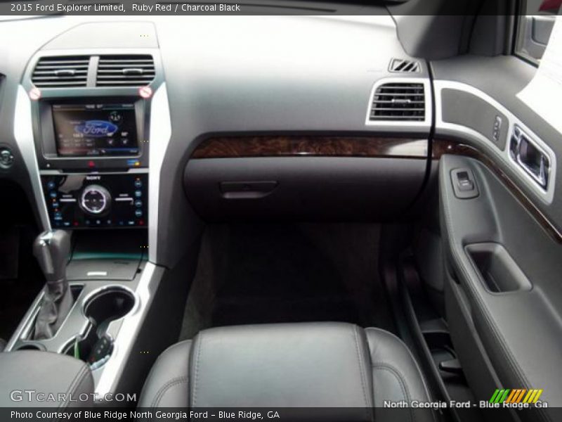 Ruby Red / Charcoal Black 2015 Ford Explorer Limited