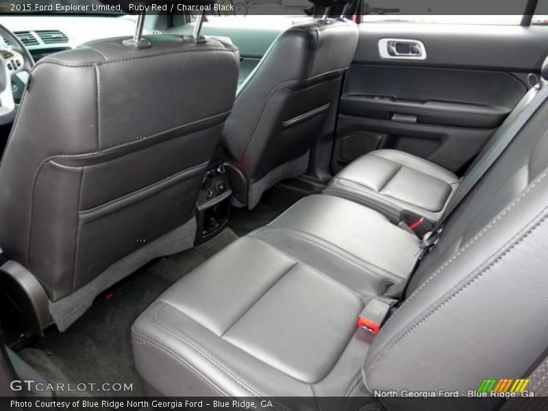 Ruby Red / Charcoal Black 2015 Ford Explorer Limited