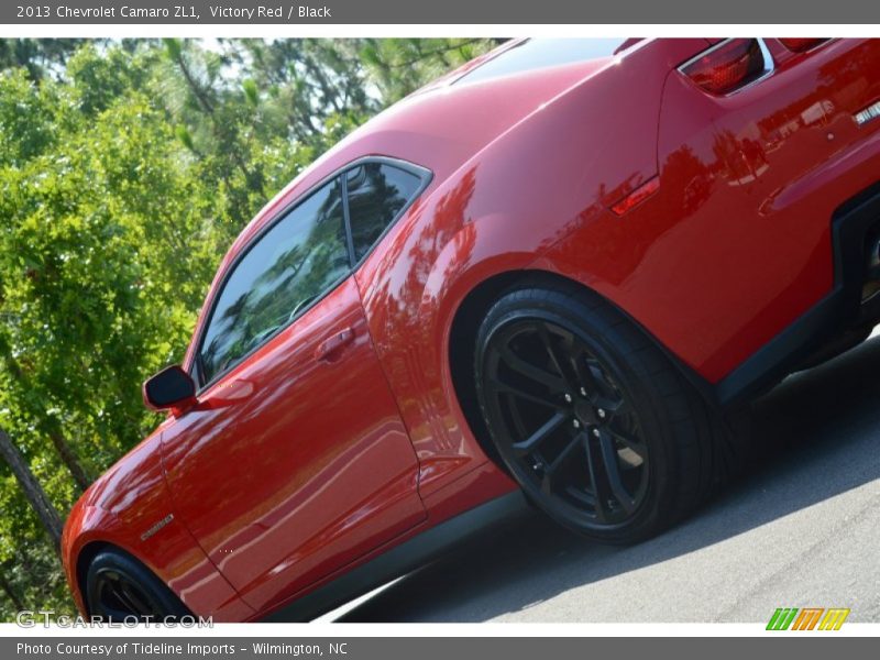 Victory Red / Black 2013 Chevrolet Camaro ZL1