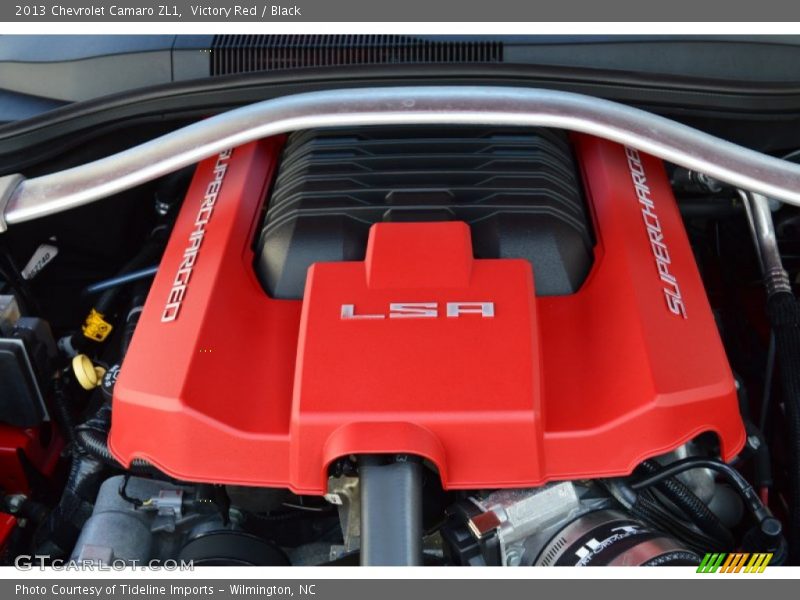 Victory Red / Black 2013 Chevrolet Camaro ZL1
