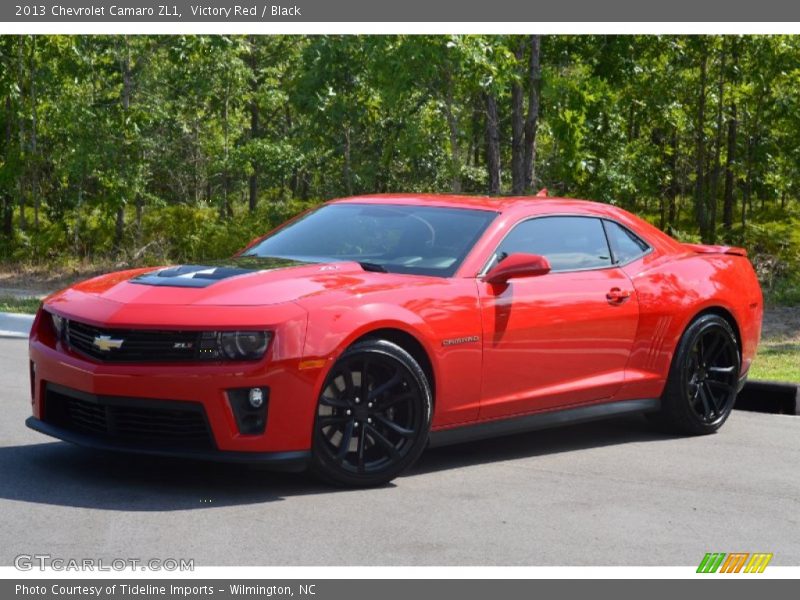 Victory Red / Black 2013 Chevrolet Camaro ZL1