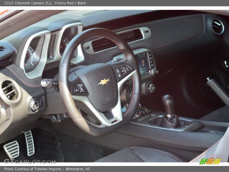 Victory Red / Black 2013 Chevrolet Camaro ZL1
