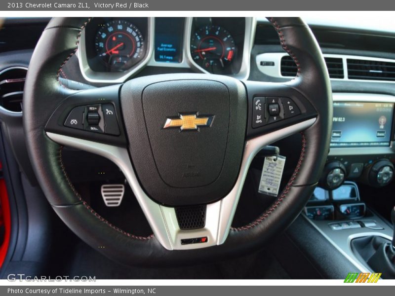 Victory Red / Black 2013 Chevrolet Camaro ZL1