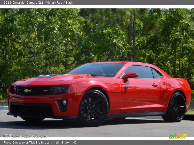 Victory Red / Black 2013 Chevrolet Camaro ZL1
