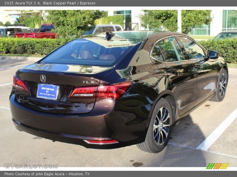 Black Copper Pearl / Espresso 2015 Acura TLX 2.4
