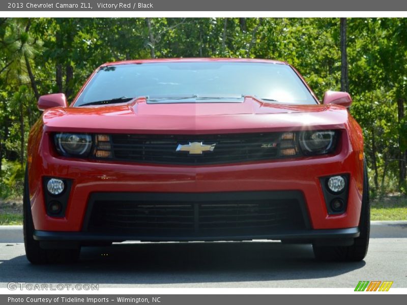 Victory Red / Black 2013 Chevrolet Camaro ZL1