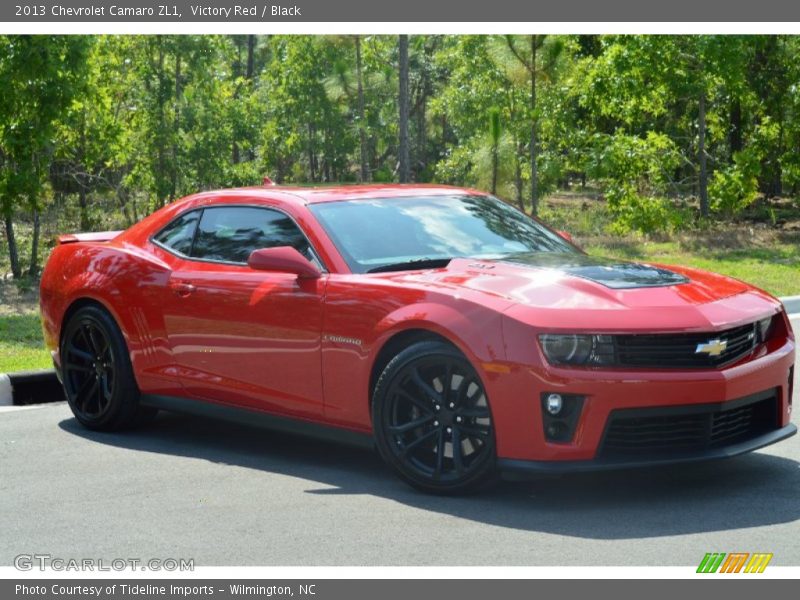 Victory Red / Black 2013 Chevrolet Camaro ZL1