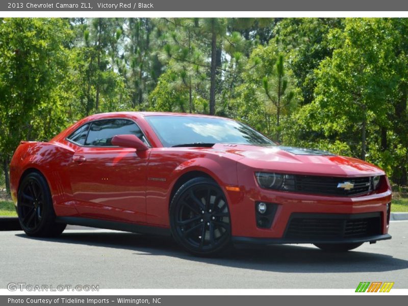 Victory Red / Black 2013 Chevrolet Camaro ZL1