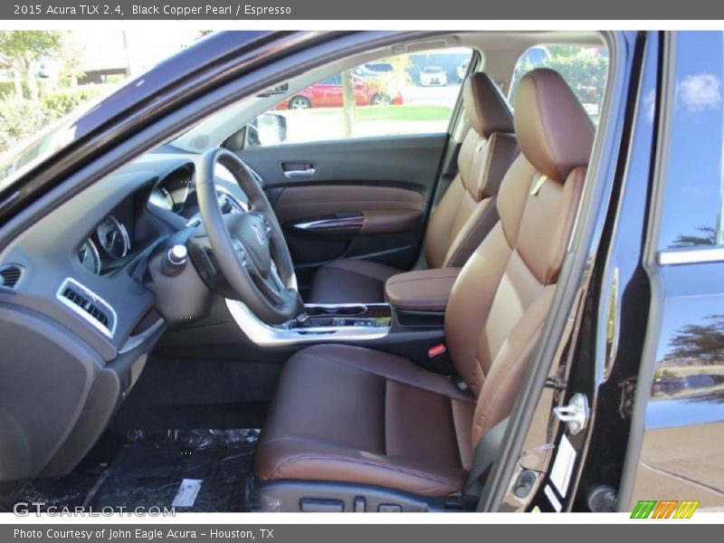 Black Copper Pearl / Espresso 2015 Acura TLX 2.4