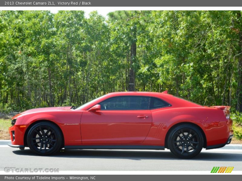 Victory Red / Black 2013 Chevrolet Camaro ZL1