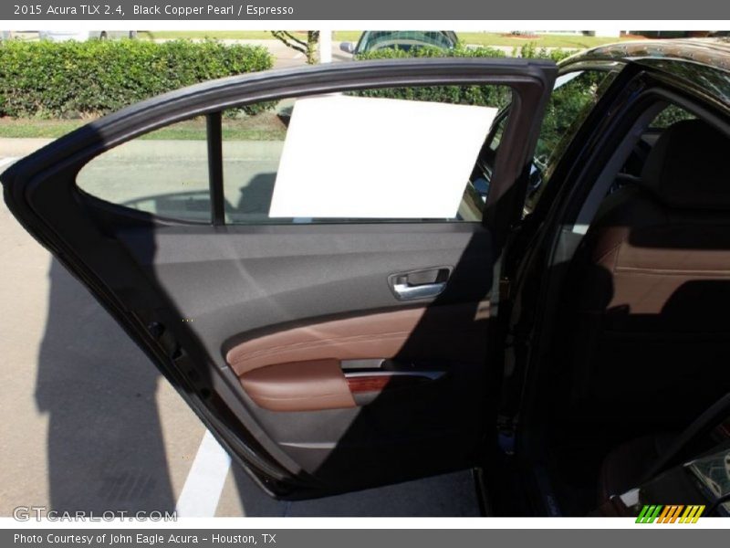 Black Copper Pearl / Espresso 2015 Acura TLX 2.4