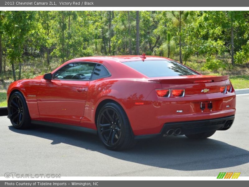 Victory Red / Black 2013 Chevrolet Camaro ZL1