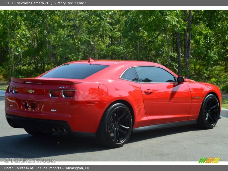 Victory Red / Black 2013 Chevrolet Camaro ZL1