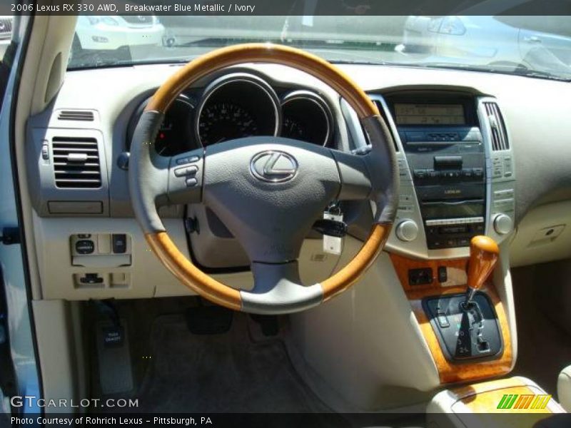 Breakwater Blue Metallic / Ivory 2006 Lexus RX 330 AWD