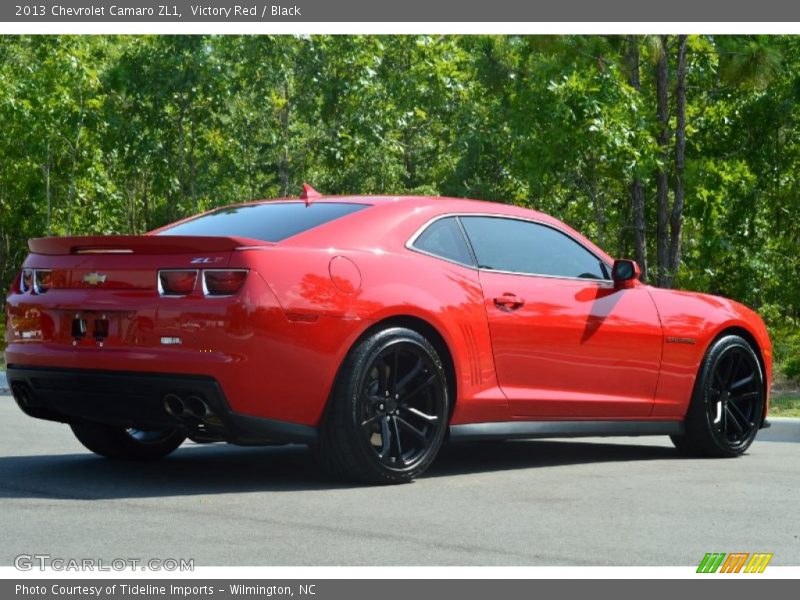 Victory Red / Black 2013 Chevrolet Camaro ZL1