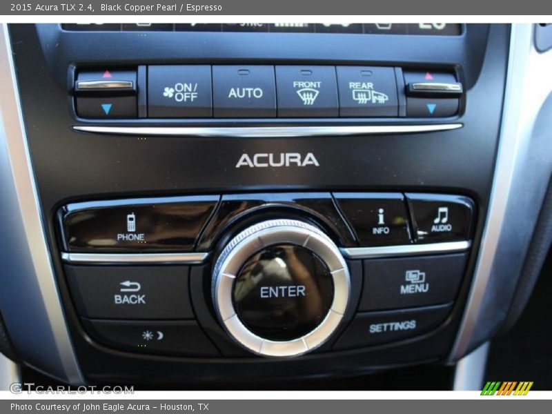 Black Copper Pearl / Espresso 2015 Acura TLX 2.4