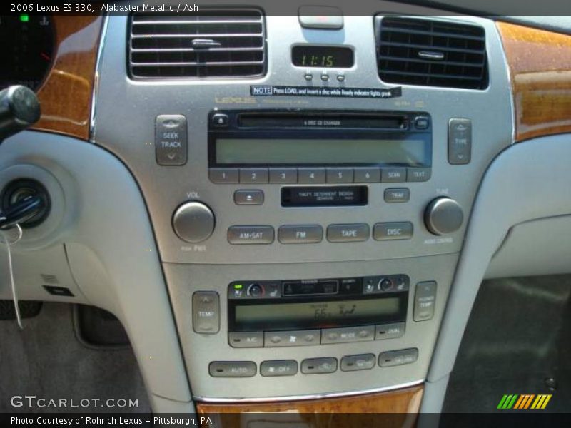 Alabaster Metallic / Ash 2006 Lexus ES 330