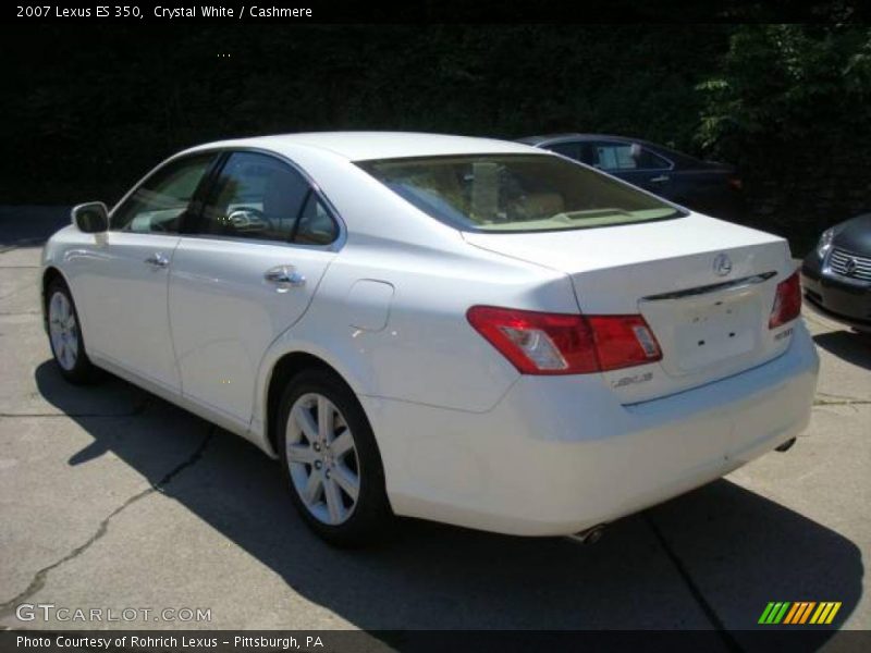 Crystal White / Cashmere 2007 Lexus ES 350