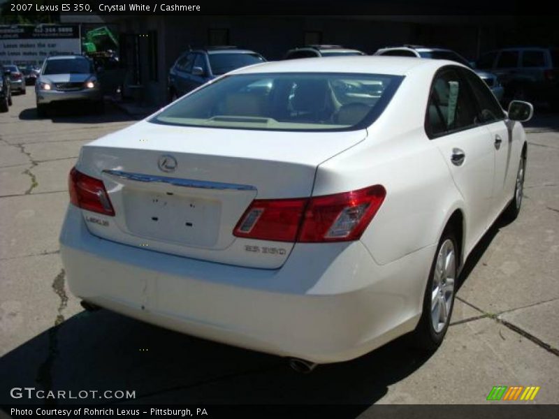 Crystal White / Cashmere 2007 Lexus ES 350