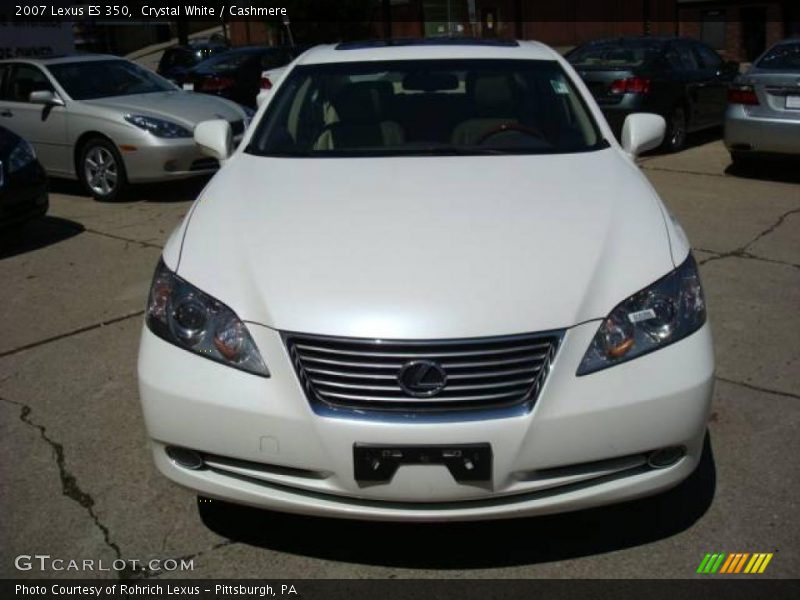 Crystal White / Cashmere 2007 Lexus ES 350