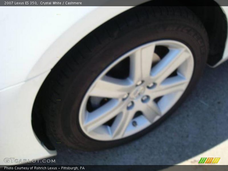 Crystal White / Cashmere 2007 Lexus ES 350