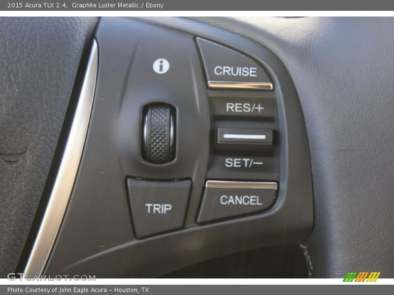Graphite Luster Metallic / Ebony 2015 Acura TLX 2.4