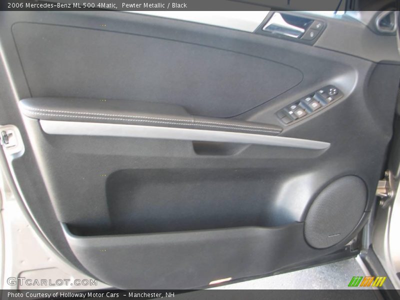 Pewter Metallic / Black 2006 Mercedes-Benz ML 500 4Matic